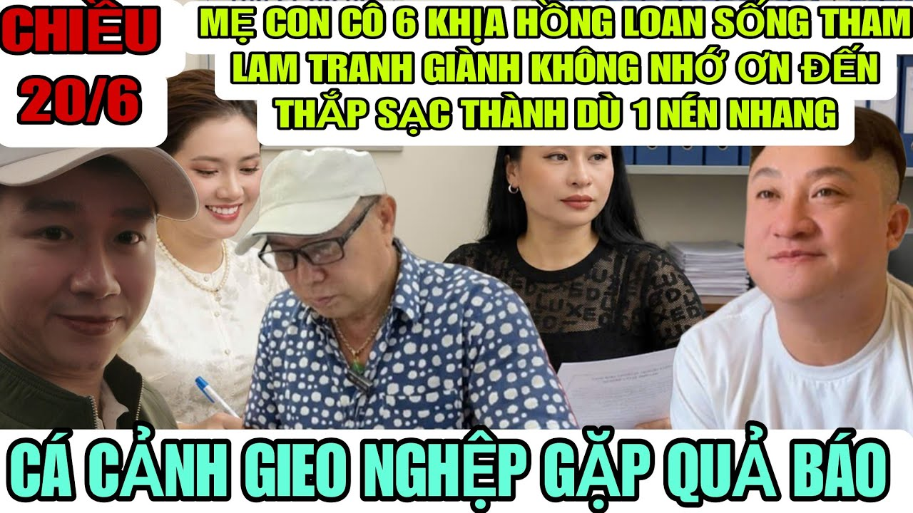 VE Khịa Hồng Loan Sống Tham Lam Chỉ Bít Tranh Giành không Nhớ Ơn Đến Thắp 1 Nén Nhang Sạc Thành