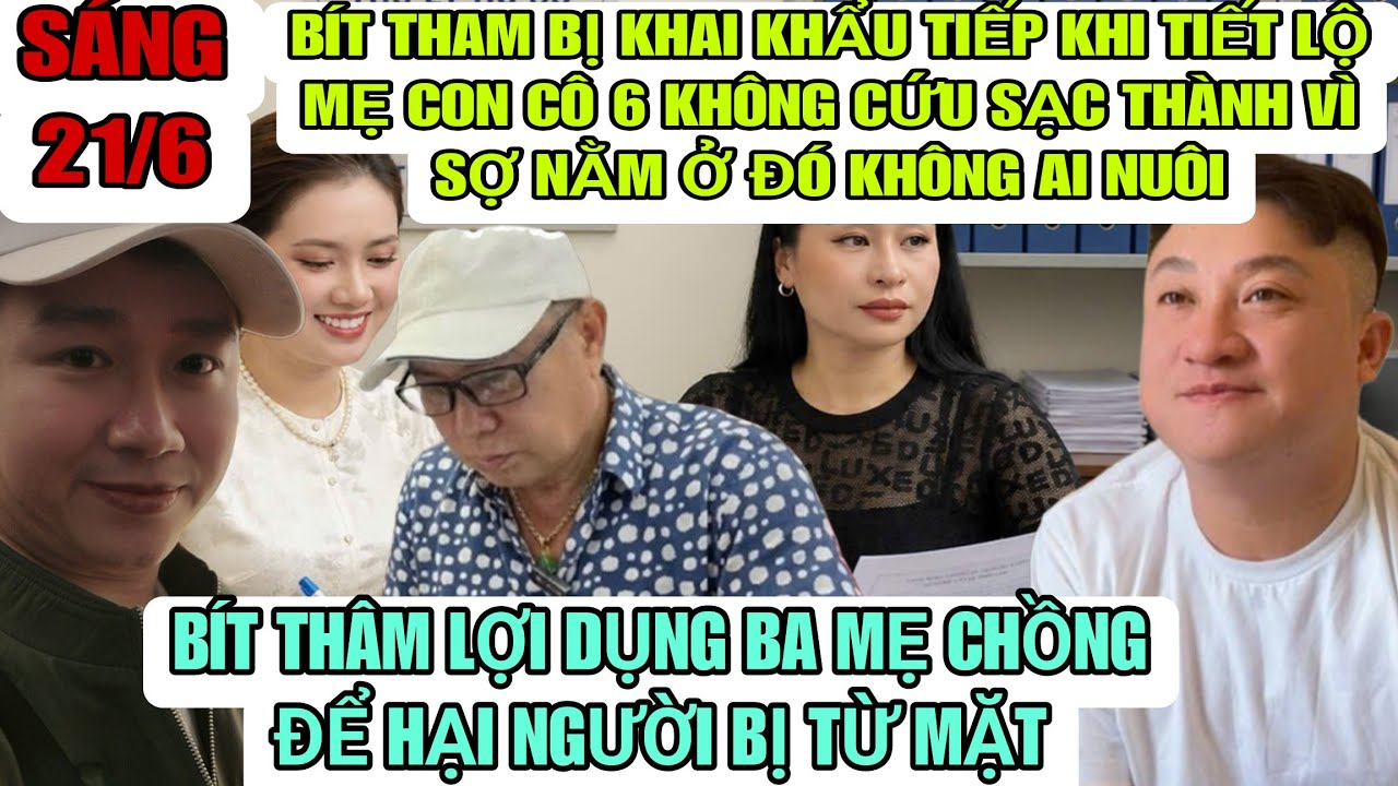 Bít Thâm Lại Bị Khai Khẩu Khi Tố Cáo Mẹ Con Cô 6 Dù Có Cứu Được Ông Sạc Thì Nằm Đó Ai Nuôi