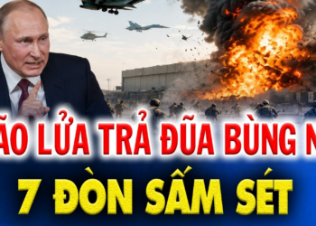 BÃO LỬA TRẢ ĐŨA BÙNG NỔ, NGA GIÁNG BẢY ĐÒN SẤM SÉT KHẮP UKRAINE