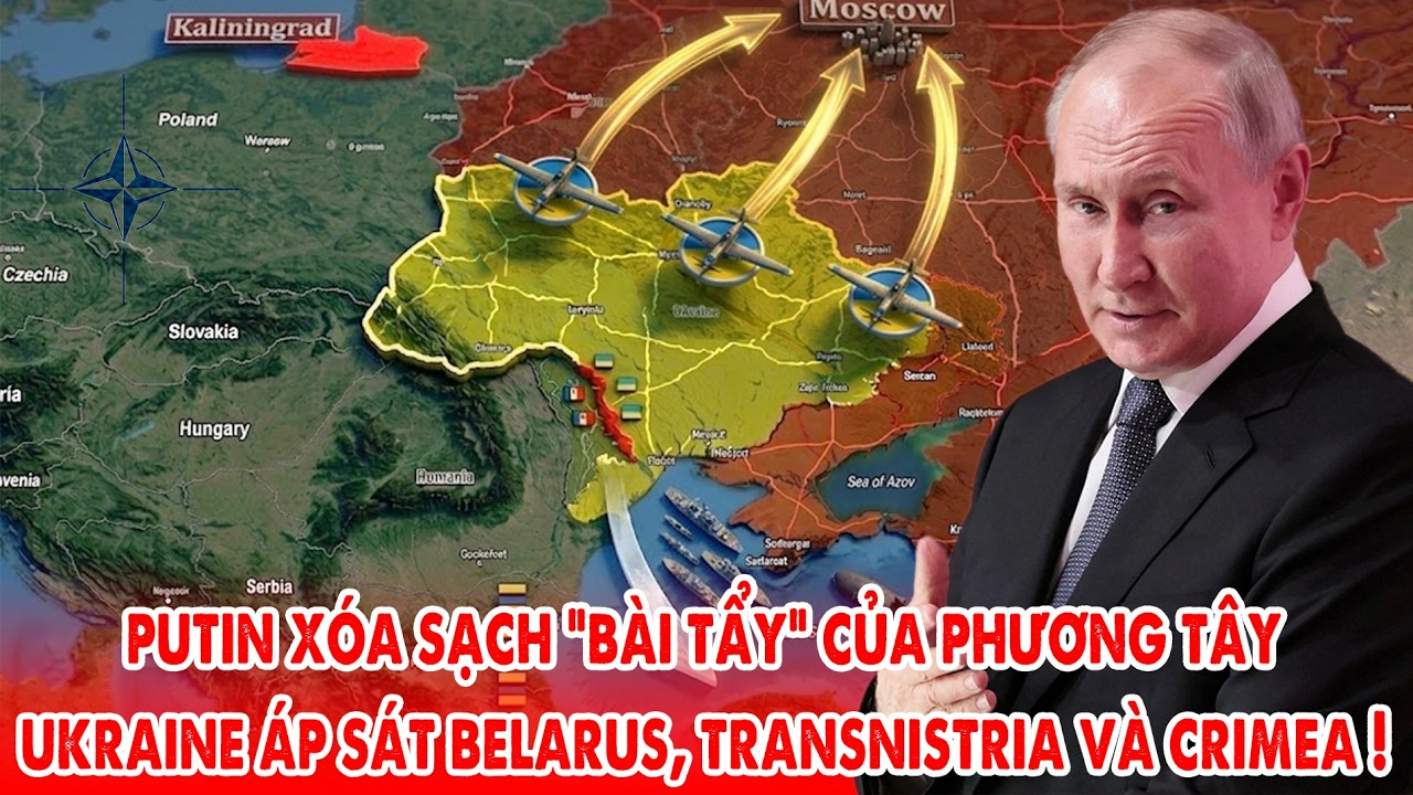 Bán đảo Crimea, vùng ly khai Transnistria hay Belarus, sẽ trở thành chiến trường tiếp theo giữa Nga?