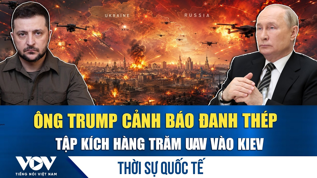 Thời sự quốc tế sáng 24/6: Nga phòng thủ chặt Moscow, hàng trăm UAV tập kích Ukraine