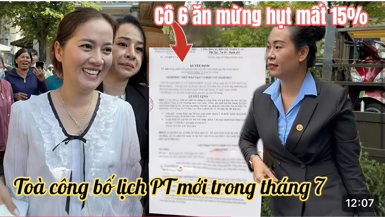 Cô 6 Chú 7 Ăn Mừng Hụt Toà Án Ấn Định Lịch Phúc Thẩm, Ni Báo Tin Vui Sức Khoẻ Hồng Loan
