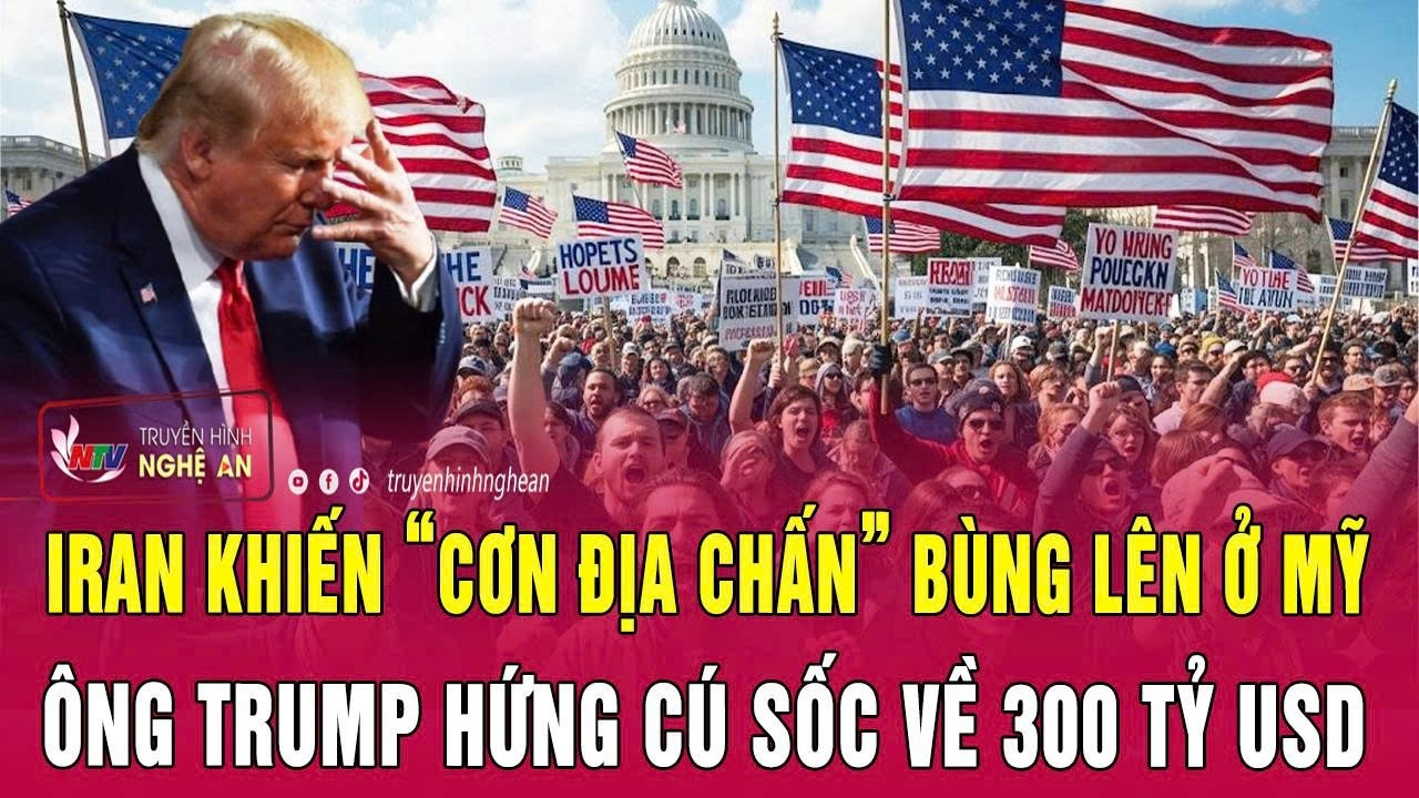 Điểm nóng thế giới 25/6:Iran khiến “cơn địa chấn” bùng lên ở Mỹ,ông Trump hứng cú sốc về 300 tỷ USD