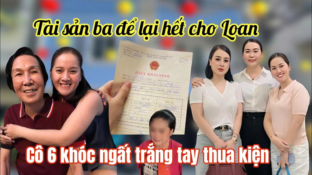 Cô 6 Cứng Họng Hồng Loan Tung Thứ Này Chứng Minh Con Ruột CNS, HP Cầu C.ứu Toà Đòi Giành 15%