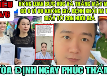 Hồng Loan Bức Xúc Vả Thẳng Mặt Mẹ Con Cô 6 Khi Vu Khống Giấy Tờ Con Nuôi Bị Bác Bỏ Nên Giả Bệnh