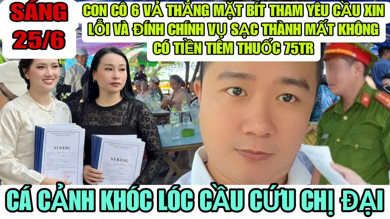 Mẹ Con Cô 6 Vả Thẳng Mặt Yêu Cầu Bít Tham Công Khai Xin Lỗi Và Đính Chính Chính Vụ Sạc Thành Mất