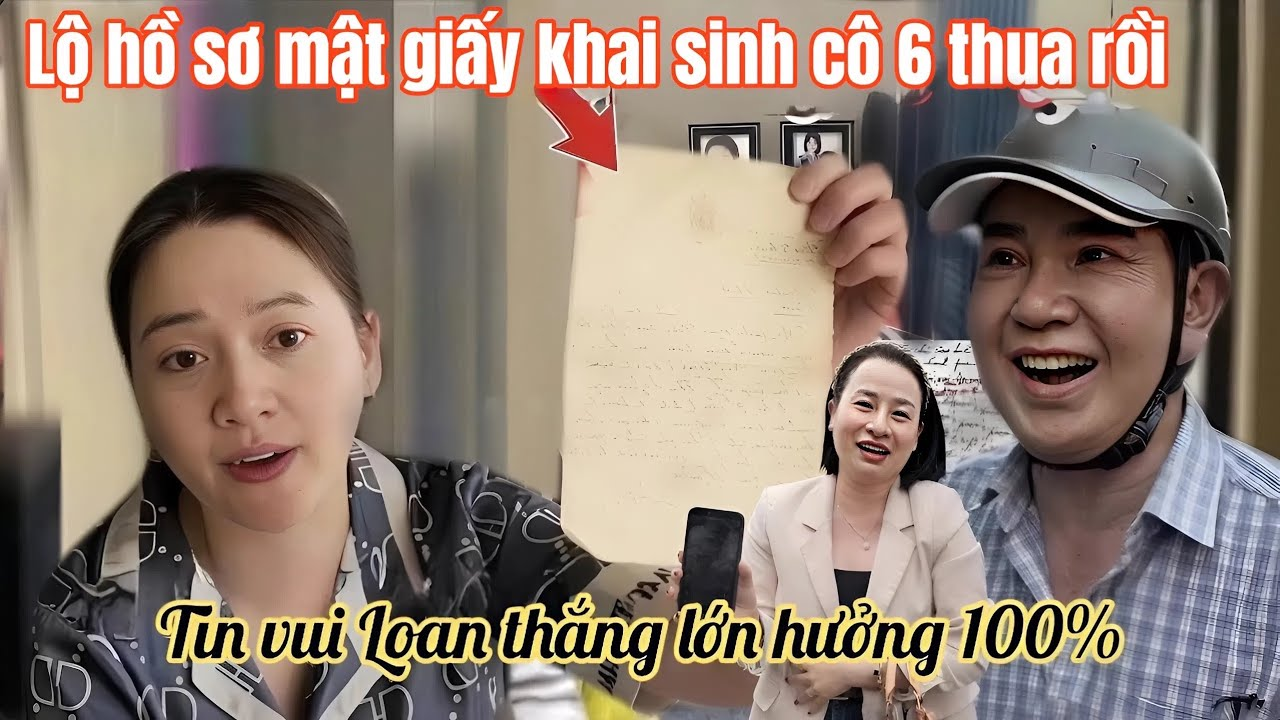 Hồng Loan Tung Hồ Sơ Mật ADN Luật Sư Bỏ Cuộc, Toà Bác Đơn Cô 6 Thua Trắng Rút Đơn
