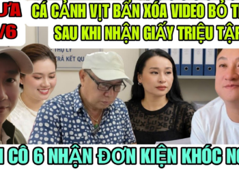 Cá Cảnh Vịt Bẩn Nhận Giấy Triệu Tập Của CQCN Nhanh Chóng Xóa Video Bỏ Trốn Gấp