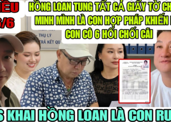 Hồng Loan Bất Ngờ Tung Tất Cả Giấy Tờ Chứng Minh Mình Là Con Hợp Pháp Khiến Mẹ Con Cô 6 Hết Chối Cãi