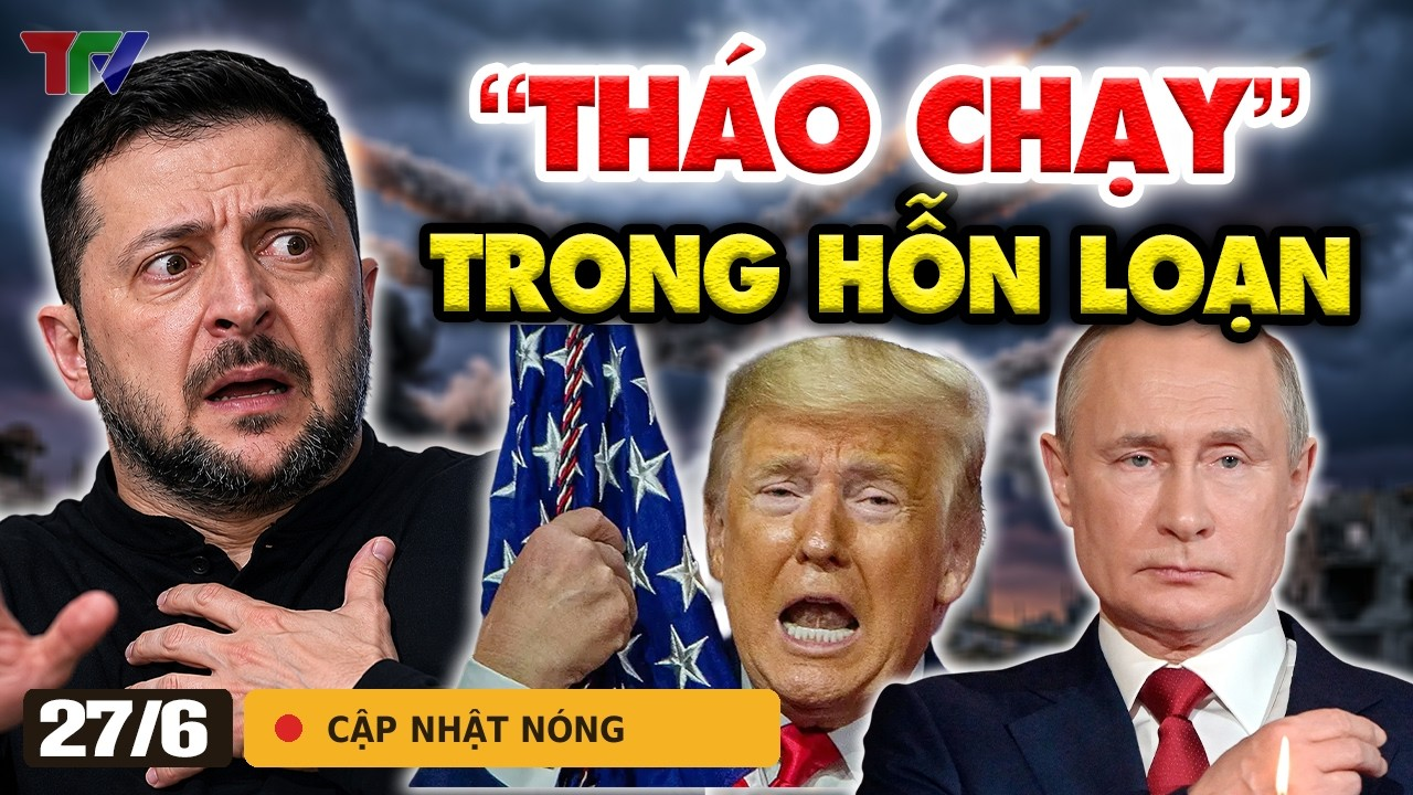 Thời sự 27/6: Nga đánh thẳng TRÁI TIM Ukraine, Kiev “đốt hồ sơ mật” và THÁO CHẠY khẩn ở Sumy,