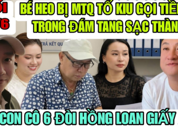 Bé Heo Bị Tố Kiu Gọi Tiền Trong Đám Tang Sạc Thành, Hồng Loan Tung Giấy Tờ Rồi Giờ Đòi Giấy ADN