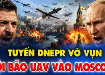 Tiền Tuyến Dnepr Vỡ Vụn Trong Biển Lửa, Kiev Nổi Giận Phóng Bầy UAV Tử Sát Thẳng Vào Moscow.