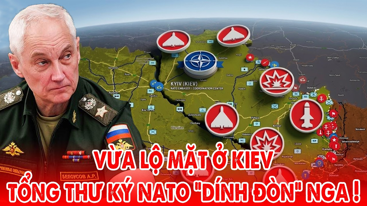Ukraine tấn công UAV điên cuồng vào St Petersburg, Nga không kích Kiev toàn diện khi TTK NATO lộ mặt
