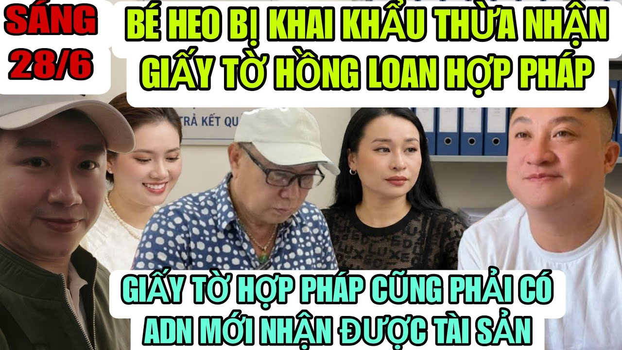 Lính Ruột Mẹ Con Cô 6 Bị Khai Khẩu Thừa Nhận Giấy Tờ Hồng Loan Hợp Pháp
