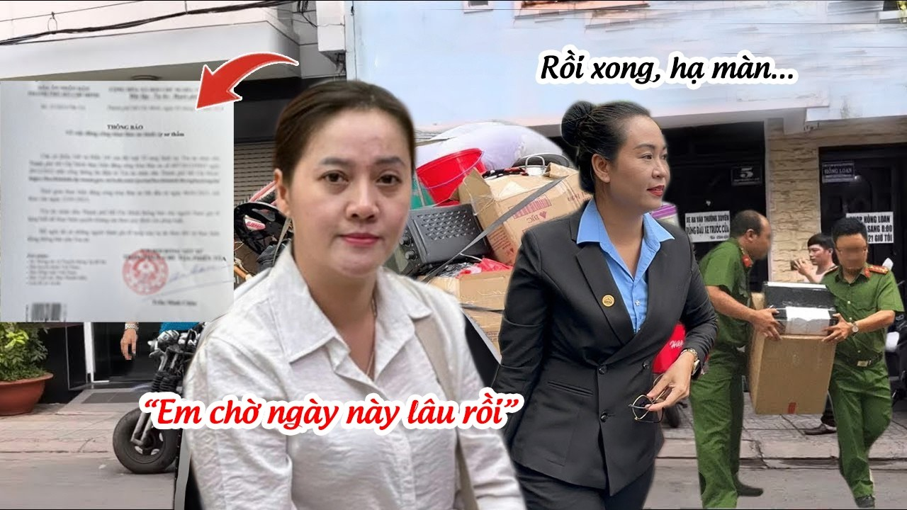 Hồng Loan Tá Hoả Chuột Hạ Mình Làm CHUYỆN NÀY Tạ Lỗi Cô 6, Toà Chốt Ngày DỌN ĐỒ?