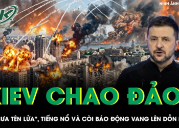 Thủ đô Kiev chao đảo vì “mưa tên lửa”, tiếng nổ và còi báo động vang lên dồn dập