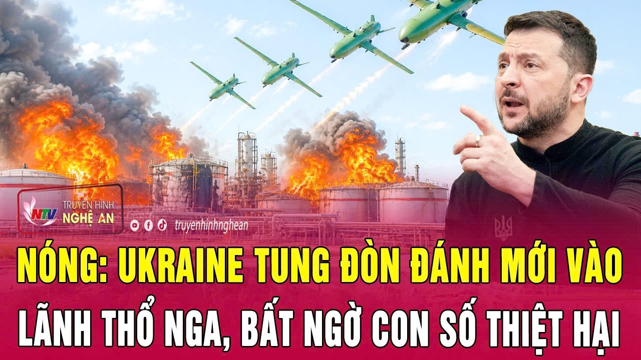 Nóng: Ukraine tung đòn đánh mới vào lãnh thổ Nga, bất ngờ con số thiệt hại