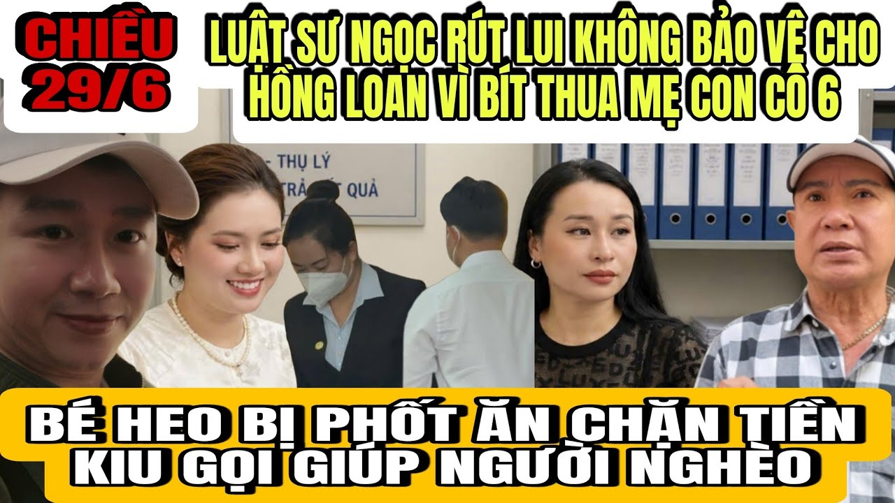 Luật Sư Ngọc Rút Khỏi Vụ Tranh Chấp Giành Nhà Cho Ở Nhờ Vì Bít Hồng Loan Thua Mẹ Con Cô 6 15%