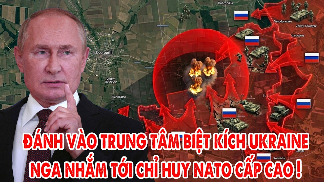 Đánh thẳng vào trung tâm biệt kích Ukraine, Nga nhắm tới các chỉ huy NATO cấp cao !