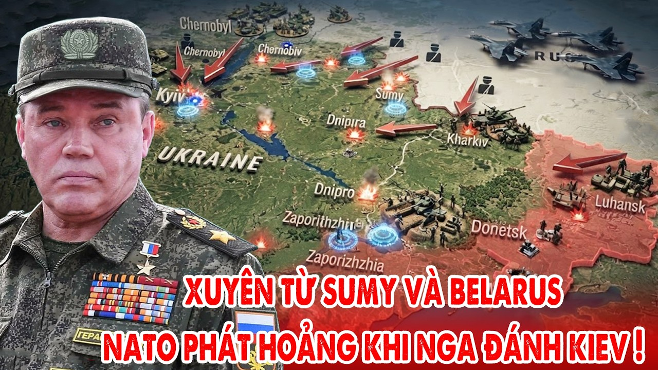 Mặt trận Sumy và ẩn số Belarus, Bộ chỉ huy Nga được lệnh tấn công Kiev ?