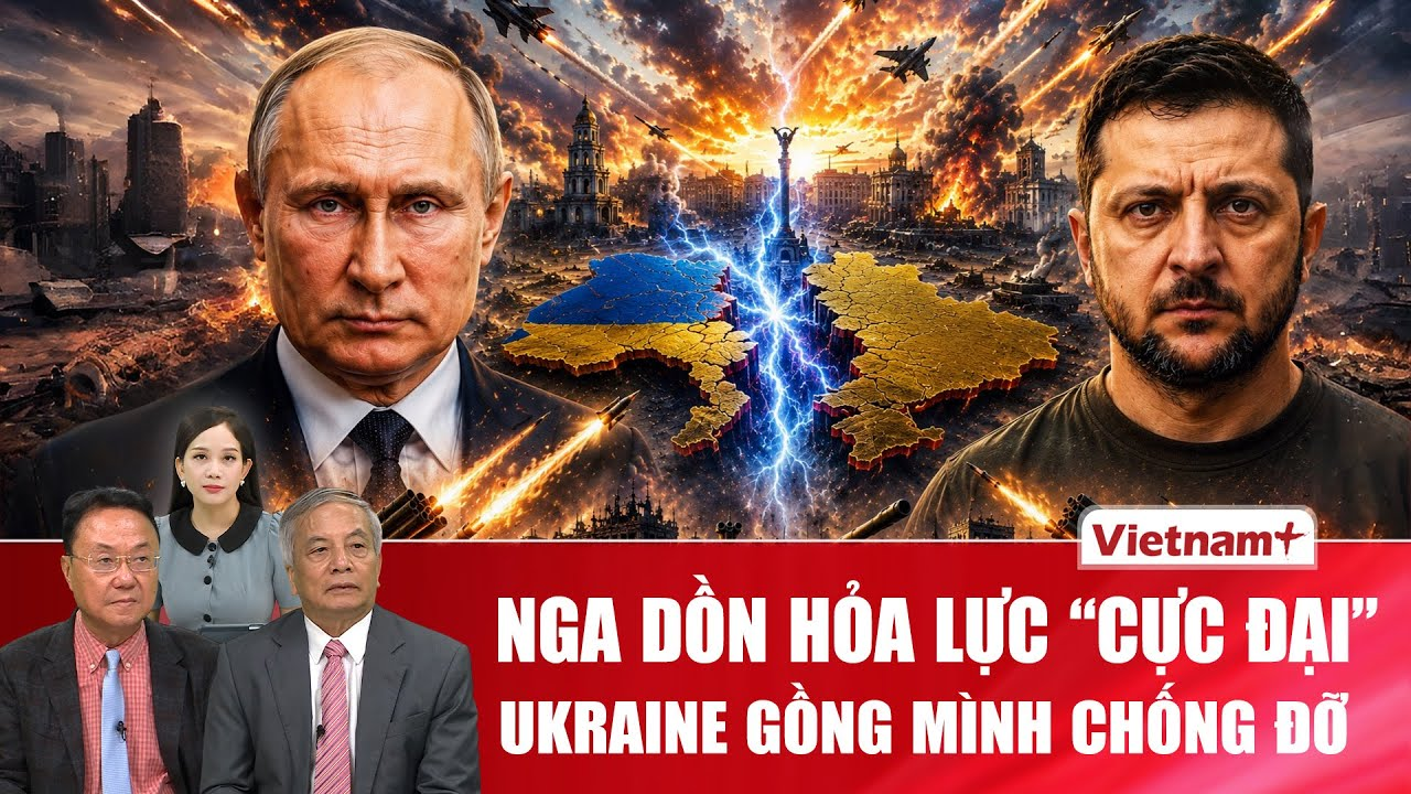 Nga tung đòn “hiểm nhất” sau 5 năm, dồn hỏa lực cực đại tấn công thủ đô Kiev