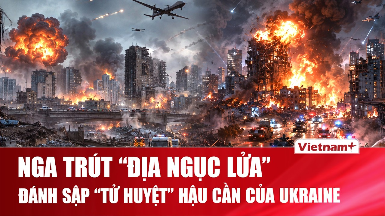 Thời sự Quốc tế sáng 1/7: Nga trút “địa ngục lửa”, đánh sập “tử huyệt” hậu cần của Ukraine ở Dnipro