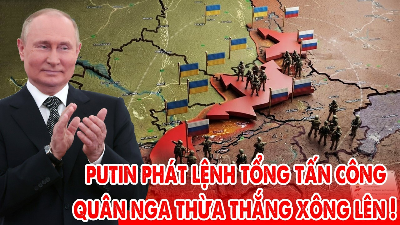 Đại pháo đài Kostiantynivka sụp đổ, Putin phát lệnh Tổng tấn công Ukraine !