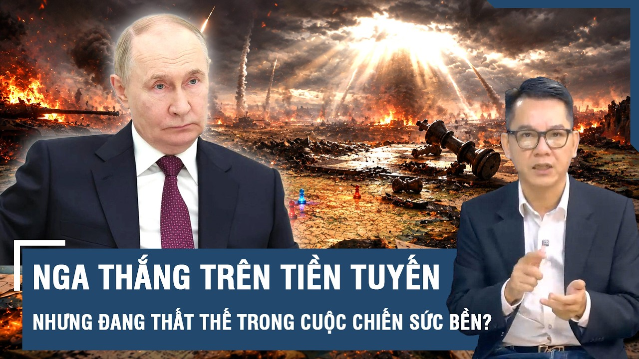 BÌNH QUÂN SỰ: Nga thắng từng chiến hào, nhưng đang sa lầy trong chiếc hố tự đào