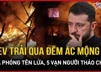 Đêm ác mộng Kiev: Nga phóng kỷ lục tên lửa quật tung thủ đô Ukraine, 5 vạn người tháo chạy khẩn cấp