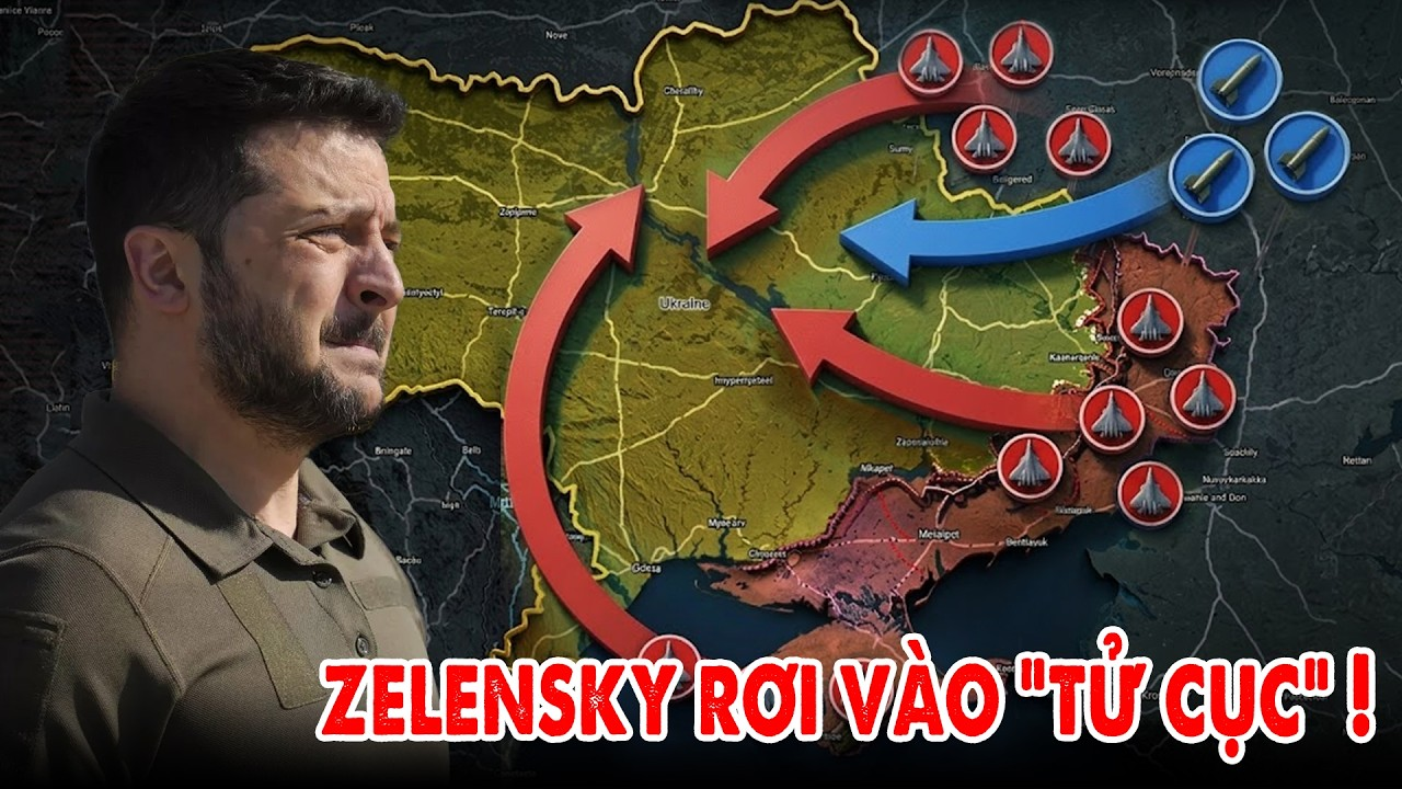 Zelensky đối diện tử cục, Nga tấn công dồn dập, Zaluzhny cạnh tranh ghế Tổng thống Ukraine !