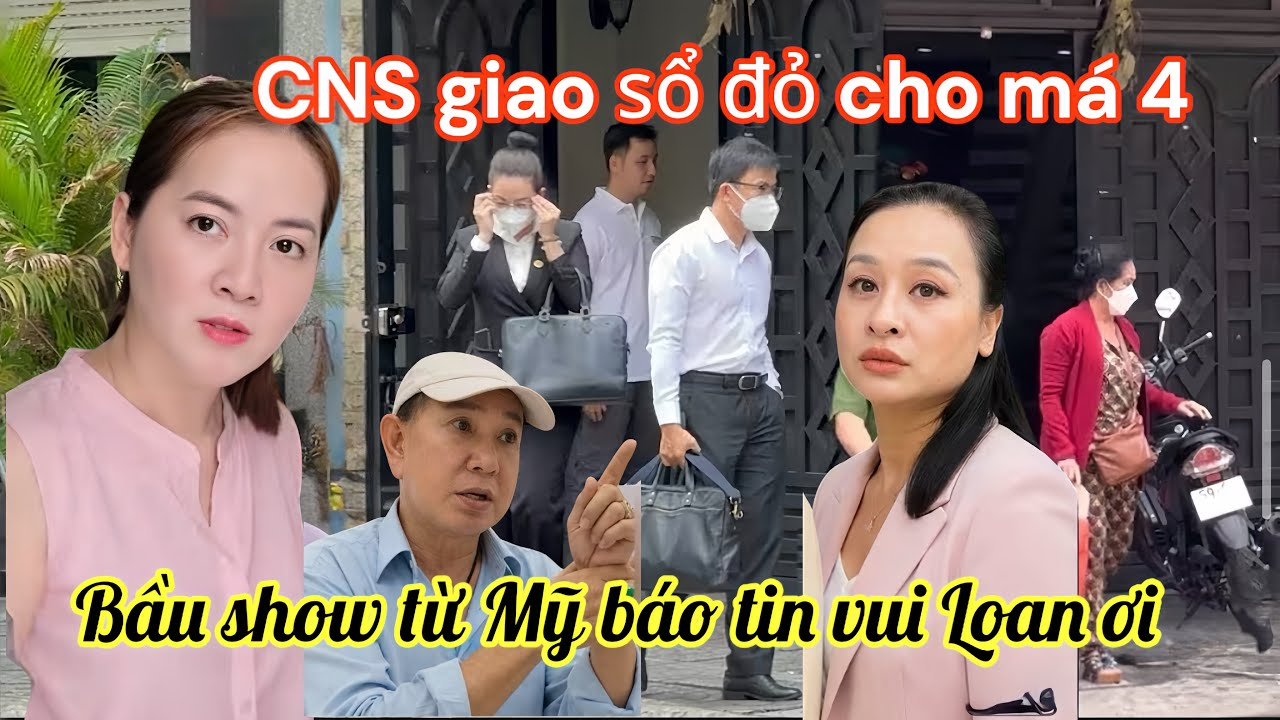 Ni Quá Mừng Nhân Chứng Sống Tiếc L.ộ H Loan Là Con R.uột, CNS Giao Sổ Đỏ Nhà Số 5 Cho Má Tư
