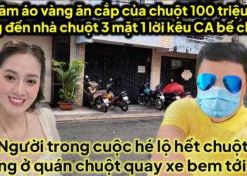 Ghi âm áo vàng ăn cắp chuột 100 triệu áo vàng kêu CA đến quán bế chuột du khống hại em út căng rồi