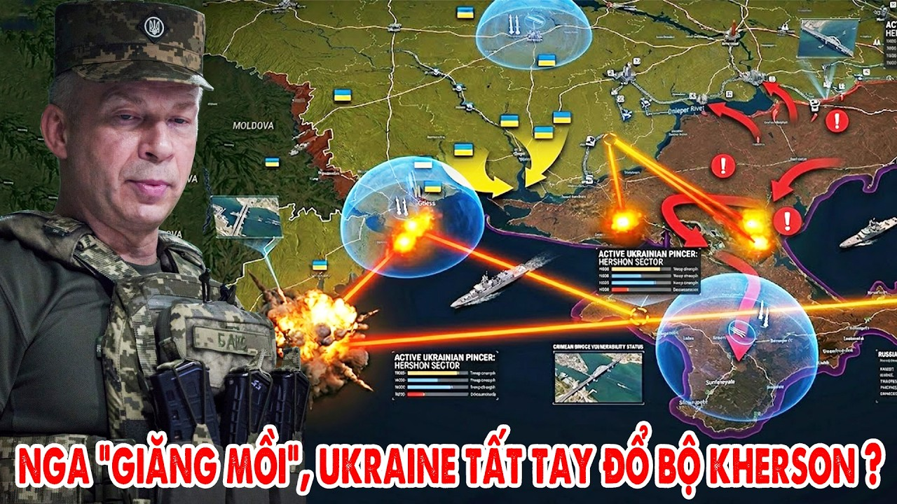 Hòa bình xa vời, Nga – Ukraine tiếp tục leo thang chiến sự, Kherson và Crimea trước nguy cơ hủy diệt