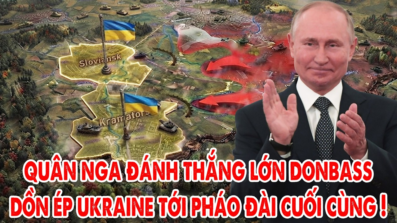Ukraine sơ tán Dnipro, Nga đánh tới ngoại ô pháo đài Donbass cuối cùng, chỉ còn 3km tới Kramatorsk !