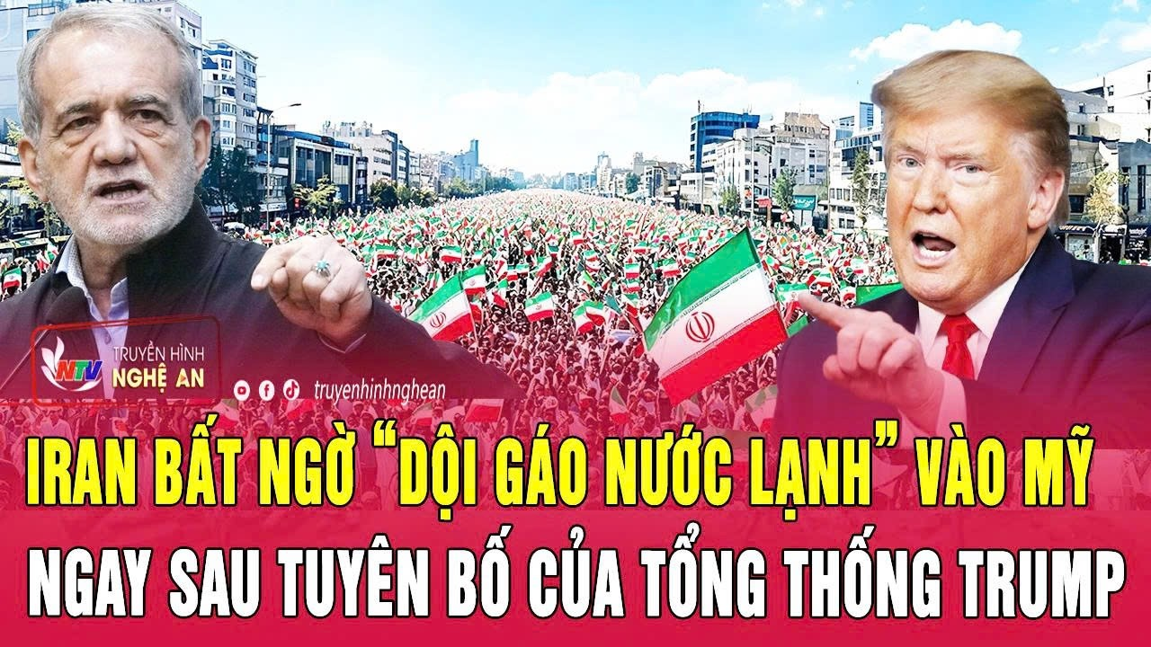 Iran bất ngờ “dội gáo nước lạnh” vào Mỹ ngay sau tuyên bố của Tổng thống Trump