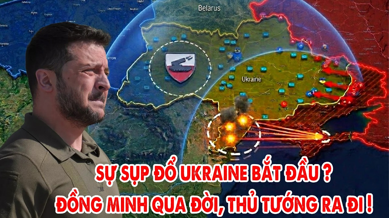 Nga dồn dập đánh tên lửa thủ đô Kiev | Ukraine chìm trong bất ổn, Thủ tướng mất ghế !