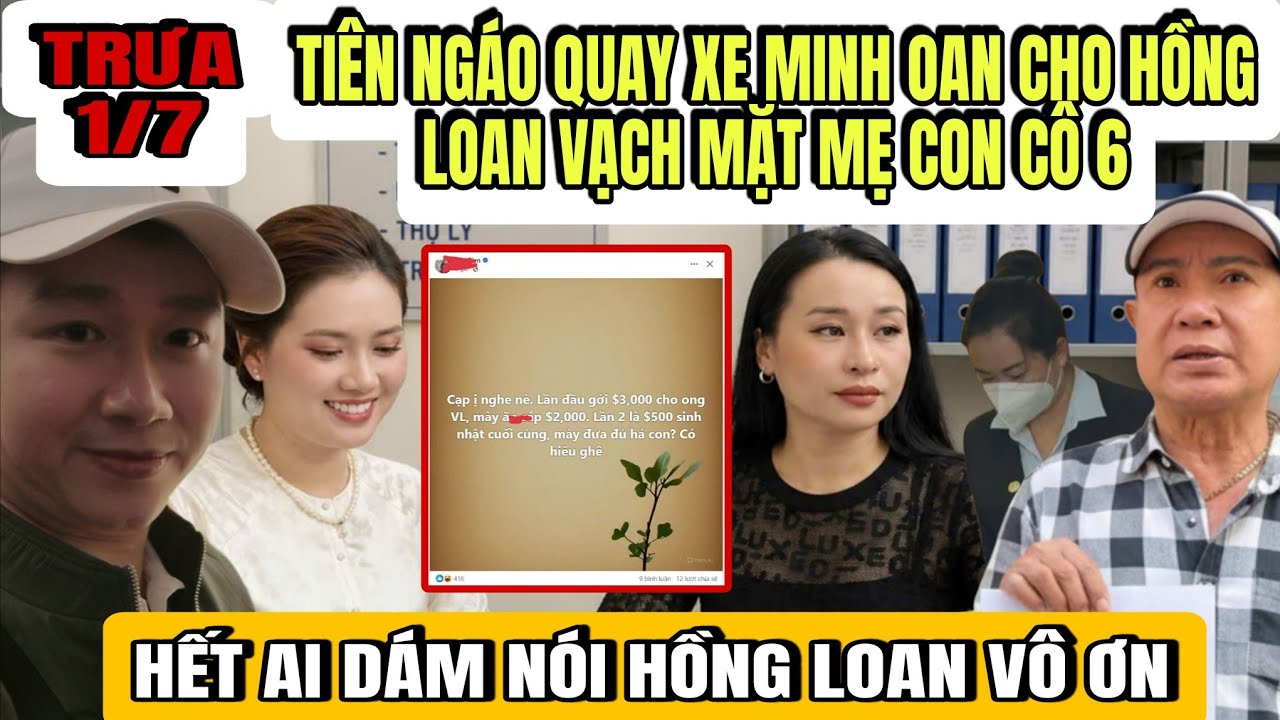 Cực Nóng Bất Ngờ Tiên Ngáo Quay Xe Minh Oan Cho Hồng Loan Vạch Mặt Mẹ Con Cô 6 Tham Lam