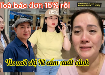 Chị Ni Lên Tiếng Vụ Cấm Xuất Cảnh, Mẹ Con Cô 6 Gặp Bất Lợi Muốn Rutd Đơn Xin 15%