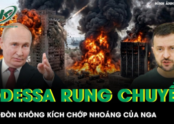 Odessa rung chuyển sau đòn không kích chớp nhoáng của Nga, nhiều người chết và bị thương
