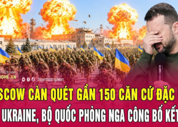 Moscow càn quét gần 150 căn cứ đặc biệt của Ukraine, Bộ Quốc phòng Nga công bố kết quả
