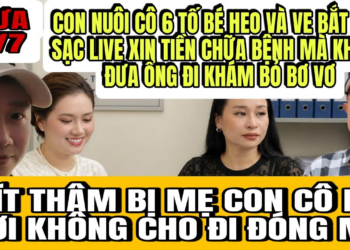 Con Nuôi Cô 6 Tố Bé Heo Và Con Cô 6 Bỏ Mặc Ông Sạc Không Đưa Đi Cấp Cứu Mà Lo Lên MXH Kiu Gọi Tiền