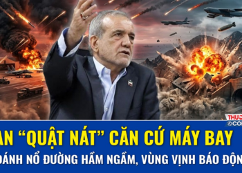 Thời sự Quốc tế sáng 19/7: Iran “quật nát” căn cứ máy bay, Mỹ đánh nổ đường hầm, Vùng Vịnh báo động