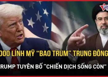 50.000 lính Mỹ “bao trùm” Trung Đông: Tổng thống Trump tuyên bố “chiến dịch sống còn”