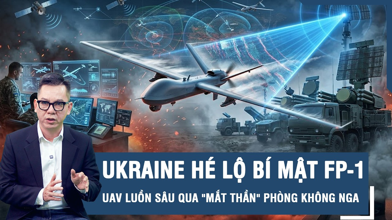 BÌNH QUÂN SỰ: Bên trong UAV FP-1, Vì sao tầm bay 3.000 km làm thay đổi cán cân chiến trường?