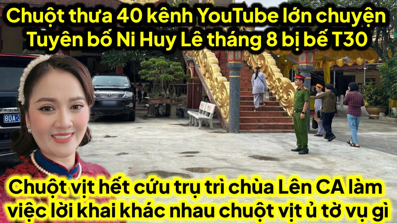 Chuột thưa 40 kênh trụ trì lên đồn làm việc chuột chuẩn bị vô T30 vụ gì