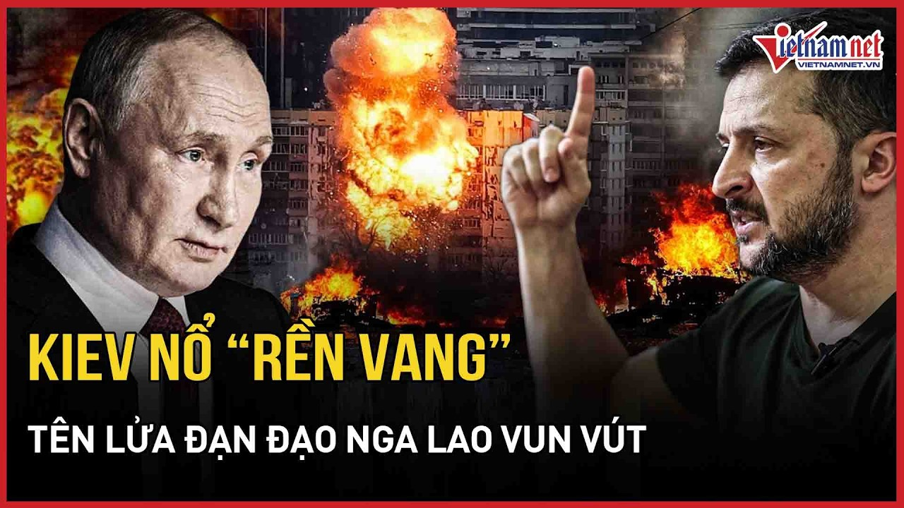 Kiev nổ “rền vang”: Tên lửa đạn đạo Nga lao vun vút, Ukraine khẩn cầu đồng minh “tiếp máu”