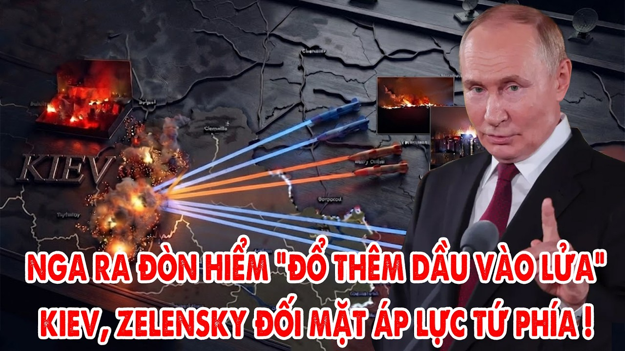 Chiến sự Ukraine: Thủ đô Kiev hứng đòn tên lửa diện rộng, Thị trưởng Klitschko chỉ trích Zelensky !