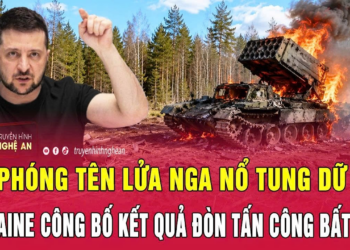 Xe phóng tên lửa Nga nổ tung dữ dội, Ukraine công bố kết quả đòn tấn công bất ngờ
