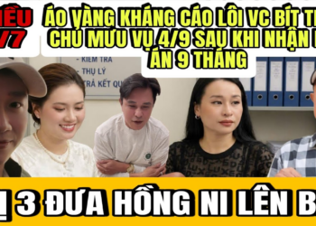 Áo Vàng Tức Tối Kháng Cáo Khai Chủ Mưu Vụ 4/9 Khi Bị Vc Bít Lừa Nhận Án 9 Tháng Tù Giam