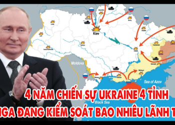 4 năm chiến sự 4 tỉnh, Nga đang kiểm soát bao nhiêu lãnh thổ Ukraine ? –